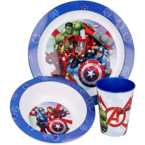 Batch 3 dishes for microwave stor Avengers image-0
