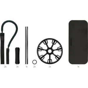 Electric Ab Wheel + Resistance Bands Avento image-1