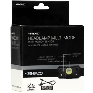 Lampe frontale Avento Multi Mode image-2