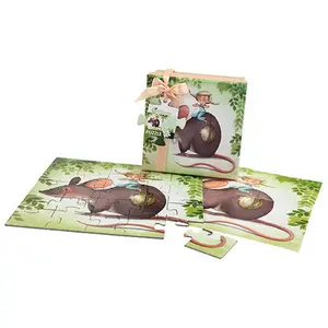 25 piece puzzle set - the little mouse Avenue Mandarine image-1