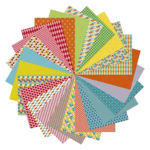 Papel Avenue Mandarine geometric image-2