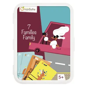 Card games Avenue Mandarine 7 Familles image-0