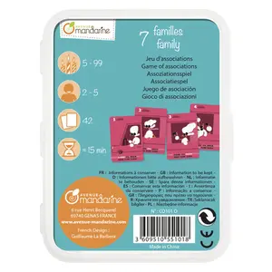 Card games Avenue Mandarine 7 Familles image-1