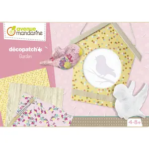 Creative box - decopatch garden Avenue Mandarine image-0