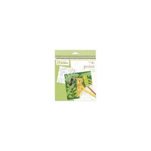 Children's notepad graffy point - jungle Avenue Mandarine image-0