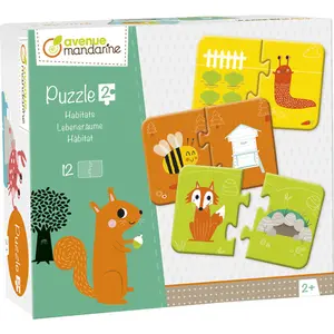 Puzzle Avenue Mandarine Les habitats image-0