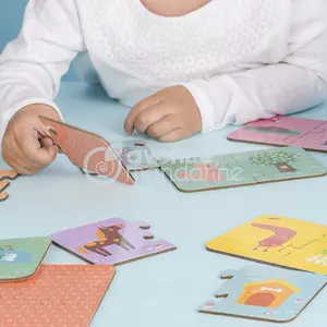 Puzzle Avenue Mandarine Les habitats image-1