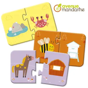 Puzzle Avenue Mandarine Les habitats image-2