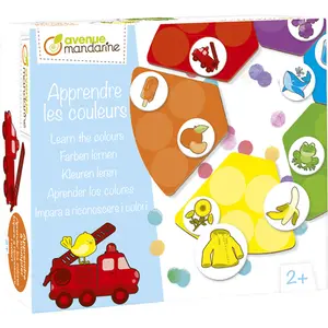 Jogos educativos para aprender cores Avenue Mandarine