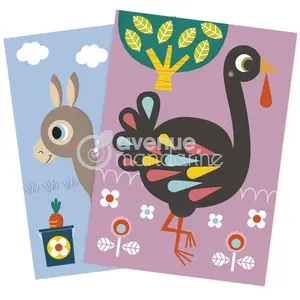 Creative box with stickers pets Avenue Mandarine image-1