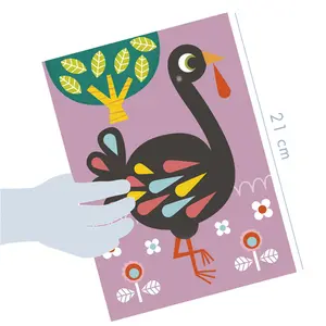 Creative box with stickers pets Avenue Mandarine image-3