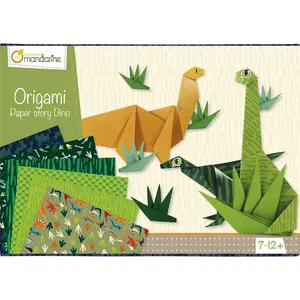 Creative box - origami dino Avenue Mandarine image-0