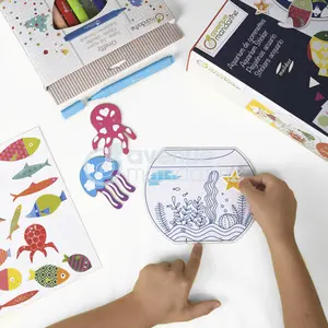 Creative box aquarium of stickers Avenue Mandarine image-3