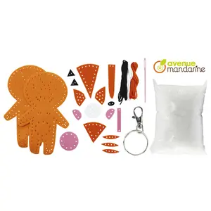 Keychain Avenue Mandarine Mini Couz'In Elliott le renard image-2