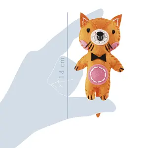 Keychain Avenue Mandarine Mini Couz'In Elliott le renard image-3