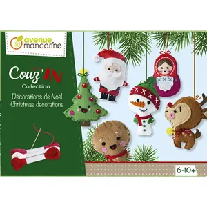 Kit de costura de decoración navideña Avenue Mandarine Mini Couz'IN image-4
