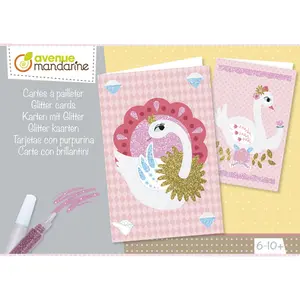 Creative box of glitter cards Avenue Mandarine image-0