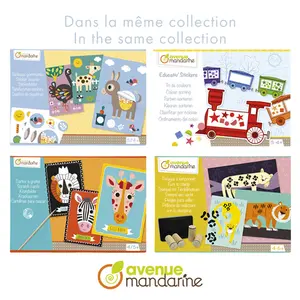 Creative box llamas in wool Avenue Mandarine image-4