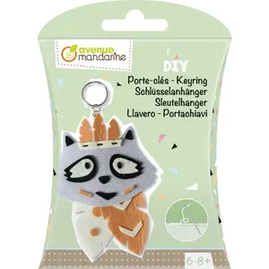 Felt keychain Avenue Mandarine DIY Box image-1