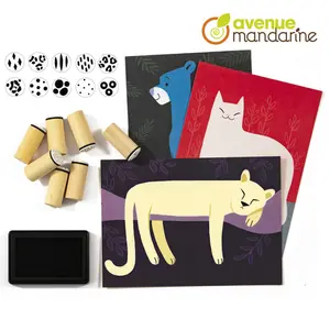 Creative box peeling to stamp Avenue Mandarine image-2