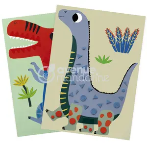 Creative box mosaic boards felt gomettes Avenue Mandarine image-1