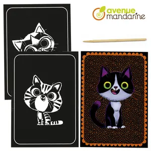 Creative box of scratch-off magnets Avenue Mandarine image-2