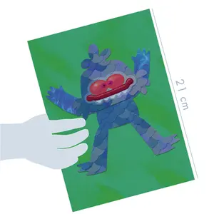 Creative box cutting and collage monsters Avenue Mandarine image-2