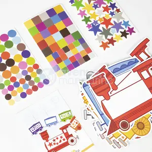 Creative box - educativ' stickers color sorting Avenue Mandarine image-3