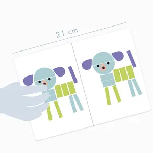 Creative box - educativ' stickers copy and paste Avenue Mandarine image-3