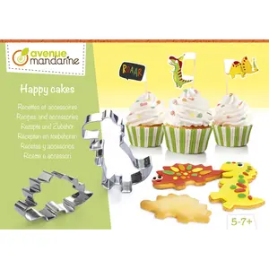 Creative box recipe and accessory happy cakes dinosaurs Avenue Mandarine image-0