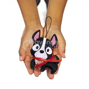 Sewing kit for hanging decorations Avenue Mandarine Mini Couz'IN Chiens image-3