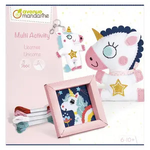 Kreativkiste Avenue Mandarine Multi Activity Licornes image-0