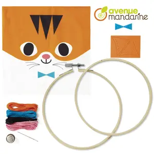 Sewing kit pix gallery Avenue Mandarine Tambourin Chats image-2