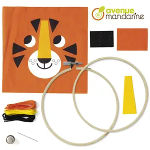 Sewing kit pix gallery Avenue Mandarine Tambourin Tigre image-2