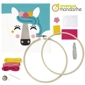 Sewing kit pix gallery Avenue Mandarine Tambourin Licorne image-2