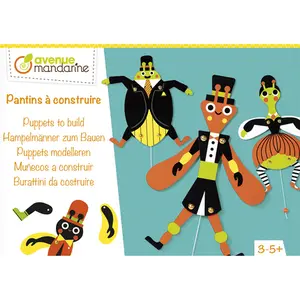 Creative box puppets to build insects Avenue Mandarine image-0