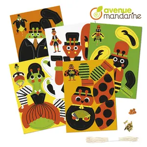 Creative box puppets to build insects Avenue Mandarine image-1