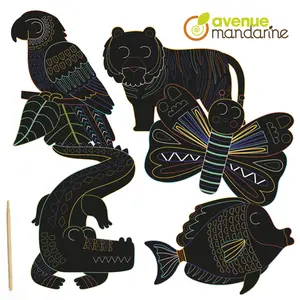 Creative box of scratch cards in the shape Avenue Mandarine image-2