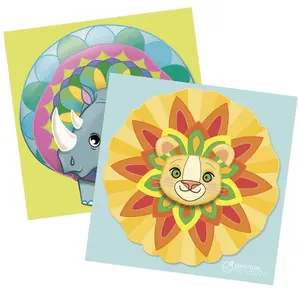 Creative box of mandala scratch cards Avenue Mandarine image-1