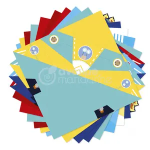 Kreativbox - Origami Flugzeuge Avenue Mandarine image-2