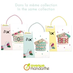 Sewing kit pix Avenue Mandarine Trésor image-1