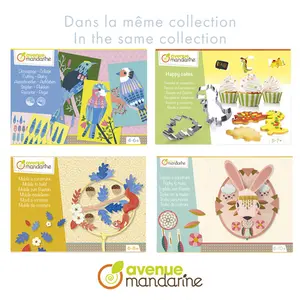 Creative box flower press and postcards to decorate Avenue Mandarine image-3
