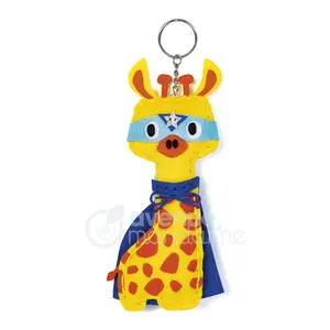 Keychain Avenue Mandarine Mini Couz'IN Pedro la girafe image-2
