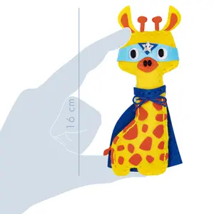 Keychain Avenue Mandarine Mini Couz'IN Pedro la girafe image-4