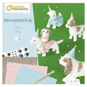 Creative box decopatch dogs Avenue Mandarine image-0