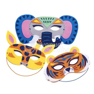 Kreativbox Nähmaske Tiere Savanne Avenue Mandarine image-0