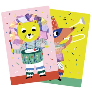 Creative box - stained glass paper Avenue Mandarine image-1