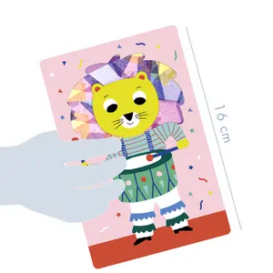 Creative box - stained glass paper Avenue Mandarine image-3