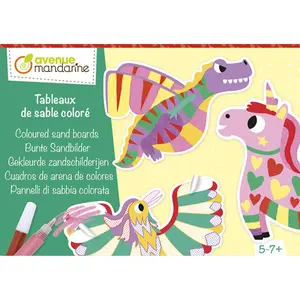 Creative box - colored sand Avenue Mandarine image-0