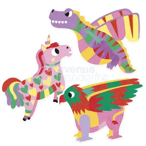 Creative box - colored sand Avenue Mandarine image-2